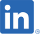 Linkedin logo, een witte 'I' en 'N' op een blauwe achtergrond